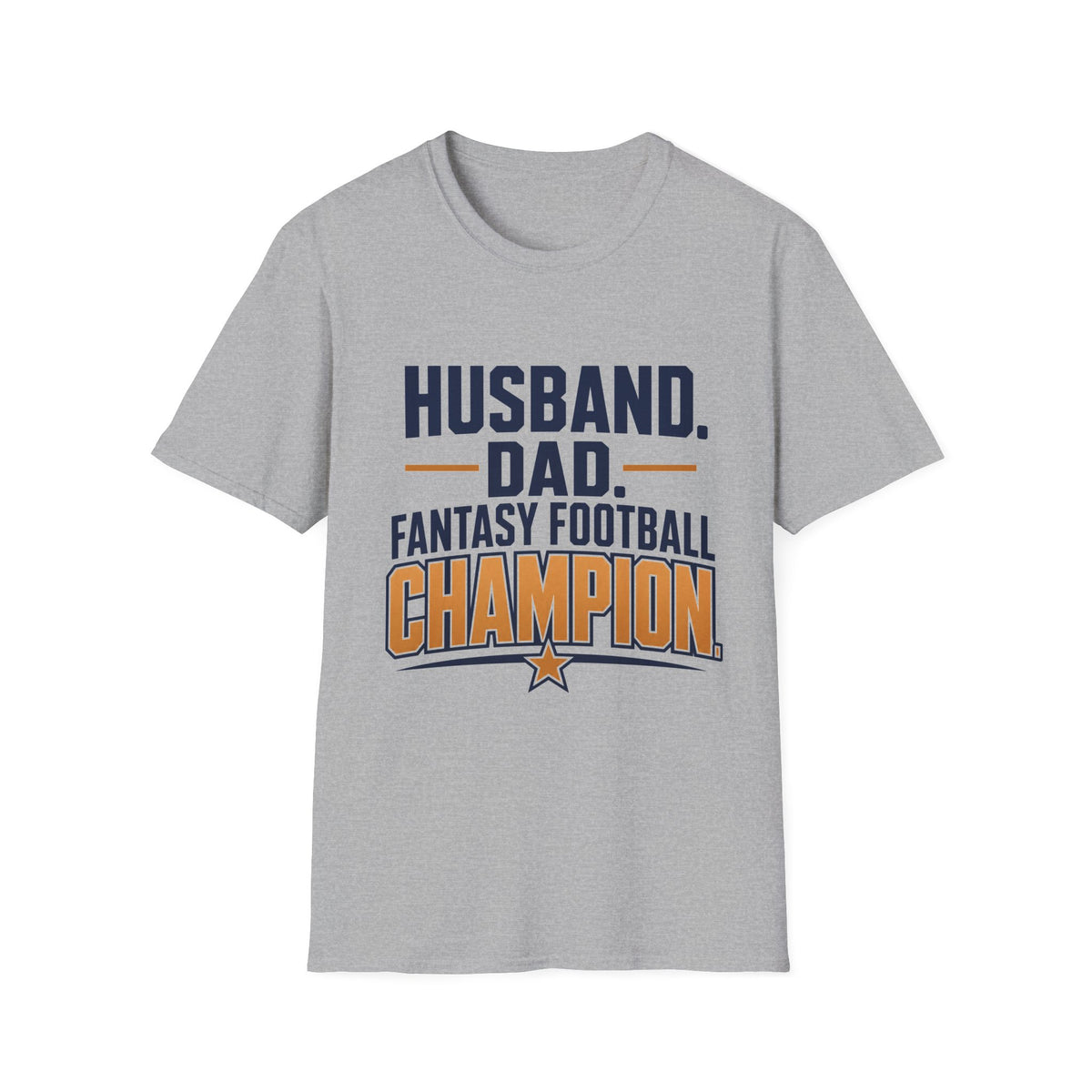 League Champion Shirt, Sport Grey, front flat lay